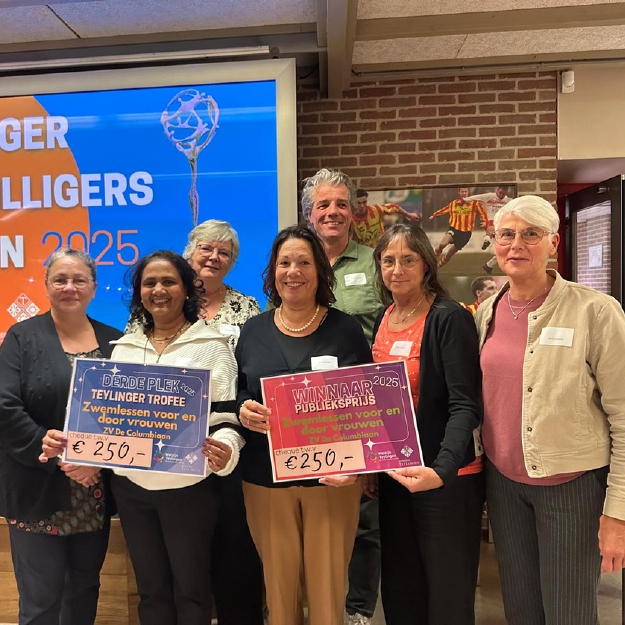 De Columbiaan wint 3e prijs én publieksprijs voor beste vrijwilligersidee